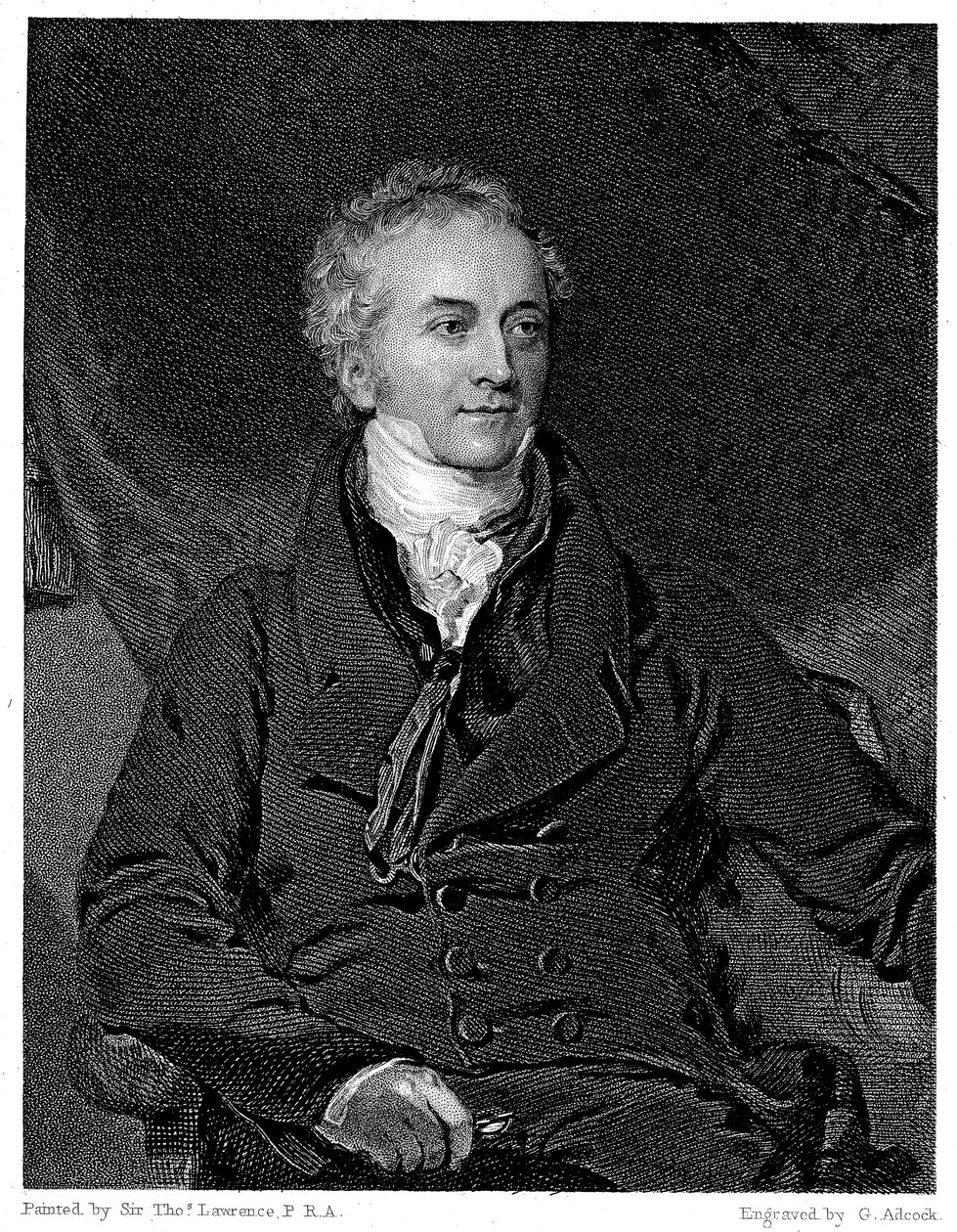 Thomas Young 1773-1829, angielski fizyk i egiptolog autorstwa GH Adcock
