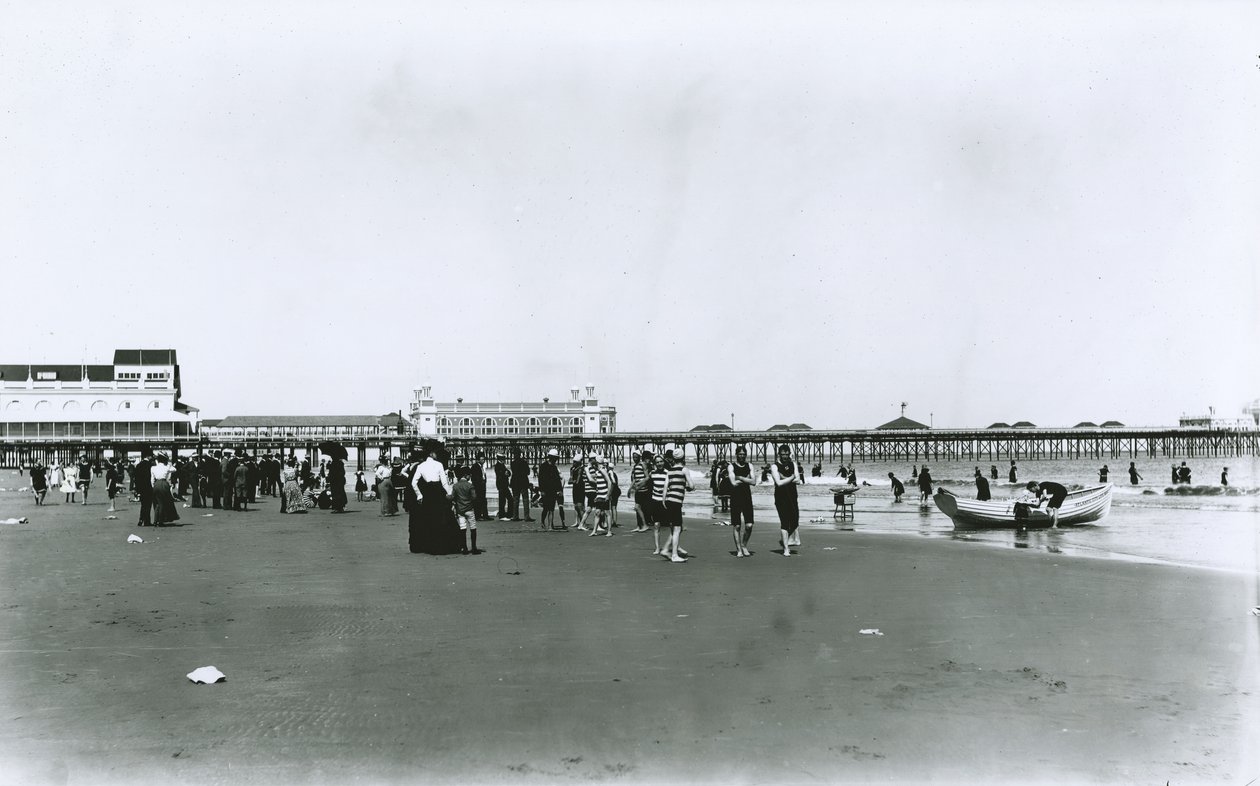 Atlantic City Beach, New Jersey autorstwa G.P. Hall und Sohn