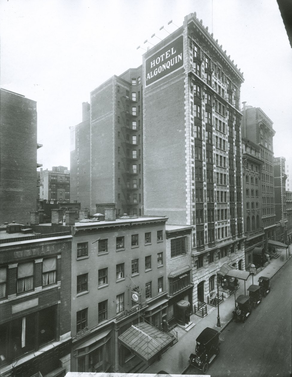 Hotel Algonquin, West 44th Street, Nowy Jork autorstwa G.P. Hall und Sohn