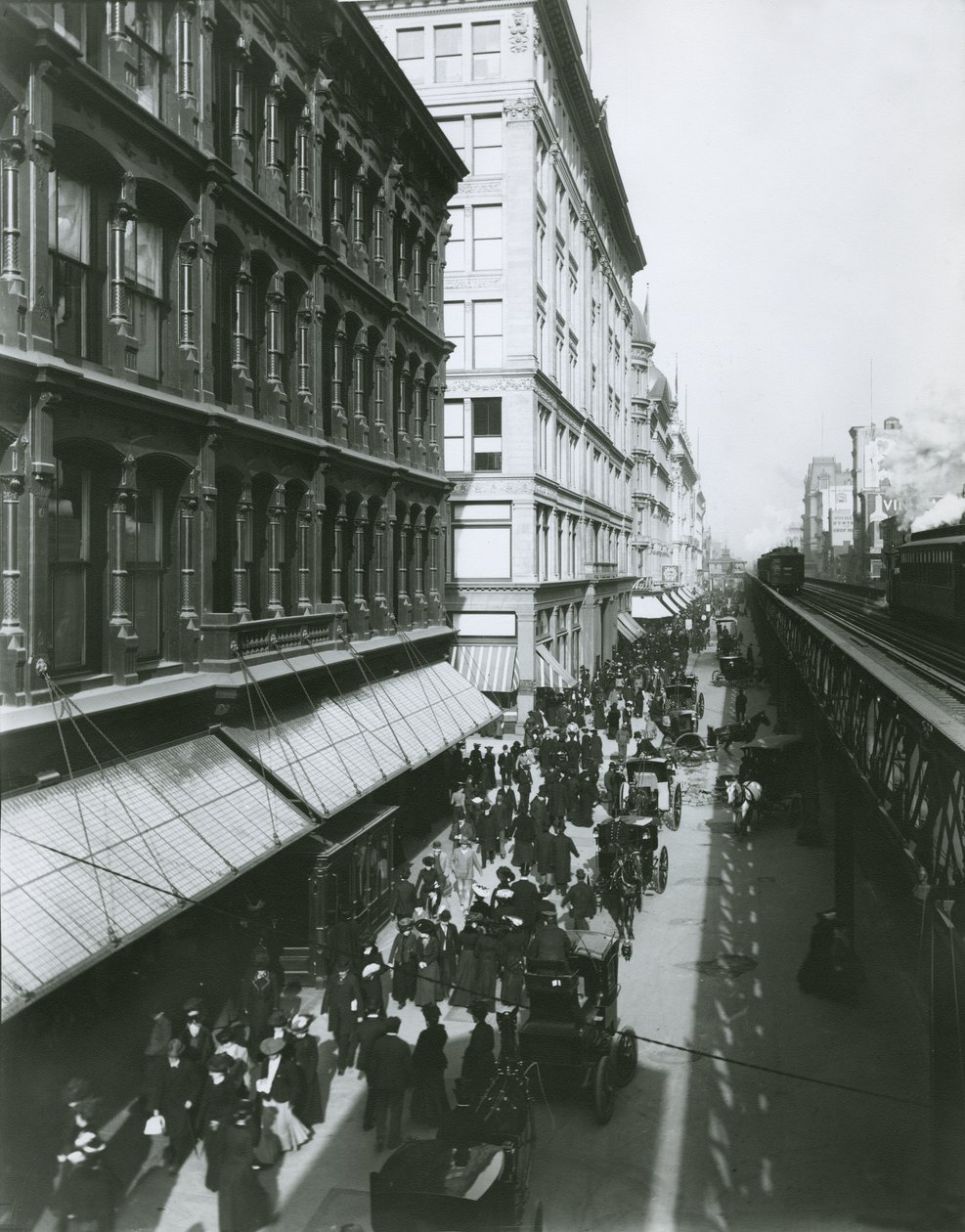 Szósta Aleja między ulicami 23 i 18, Nowy Jork autorstwa G.P. Hall und Sohn