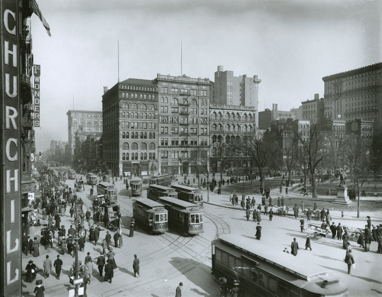 Union Square, Nowy Jork autorstwa G.P. Hall und Sohn