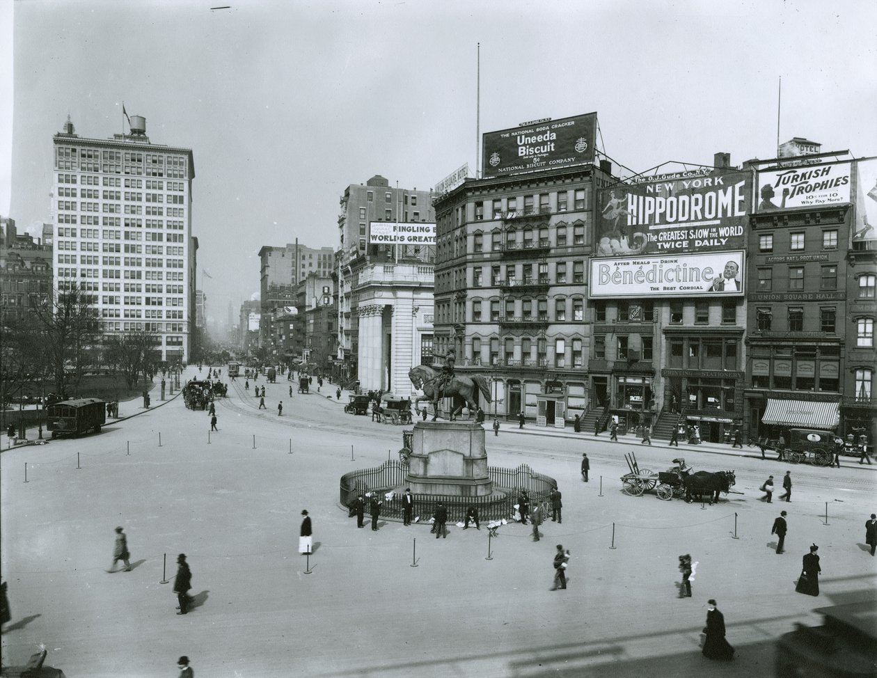 Union Square i Fourth Avenue, Nowy Jork autorstwa G.P. Hall und Sohn