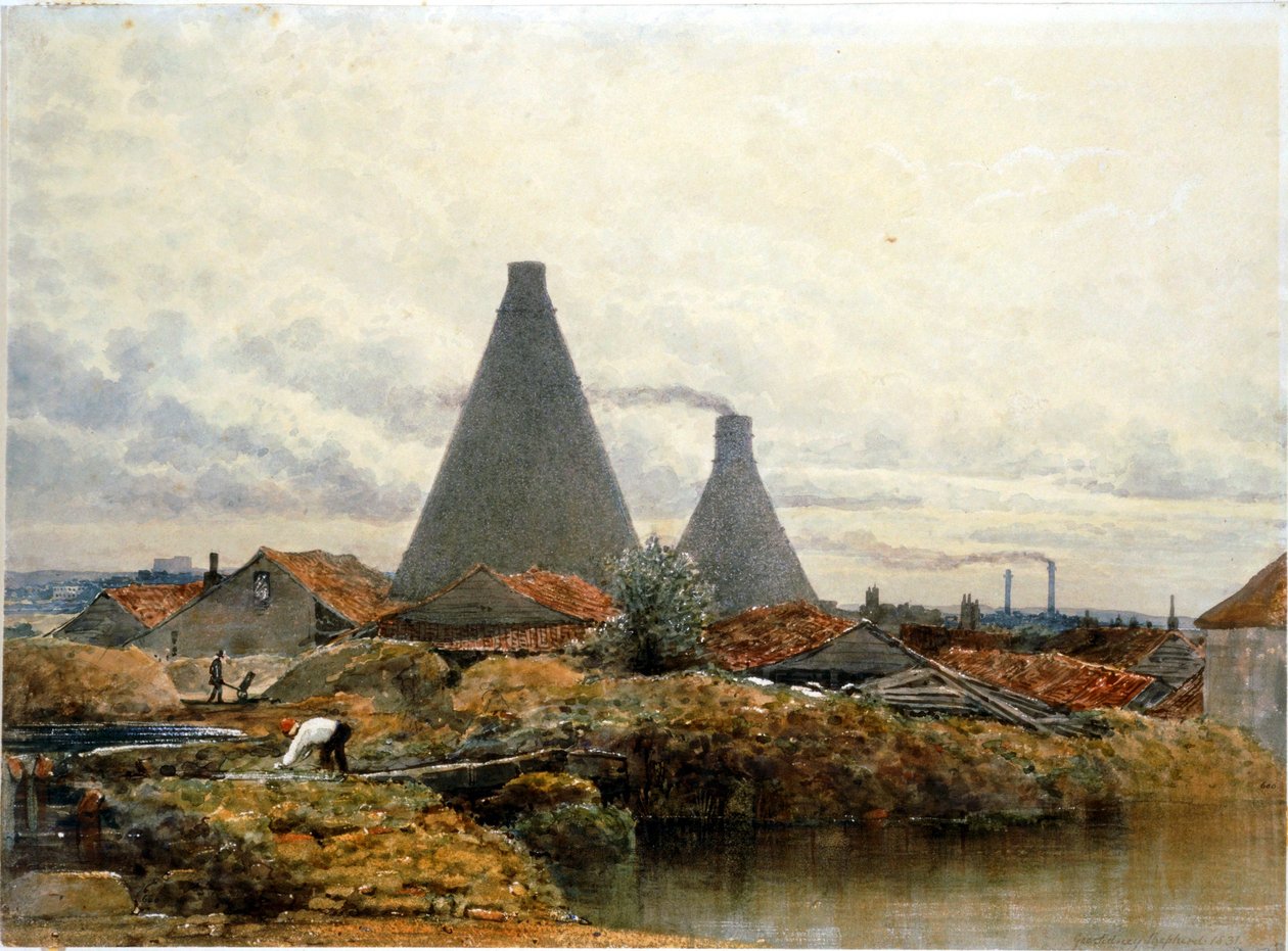 Piece ... (ceramiczne) autorstwa G.S. Shepherd