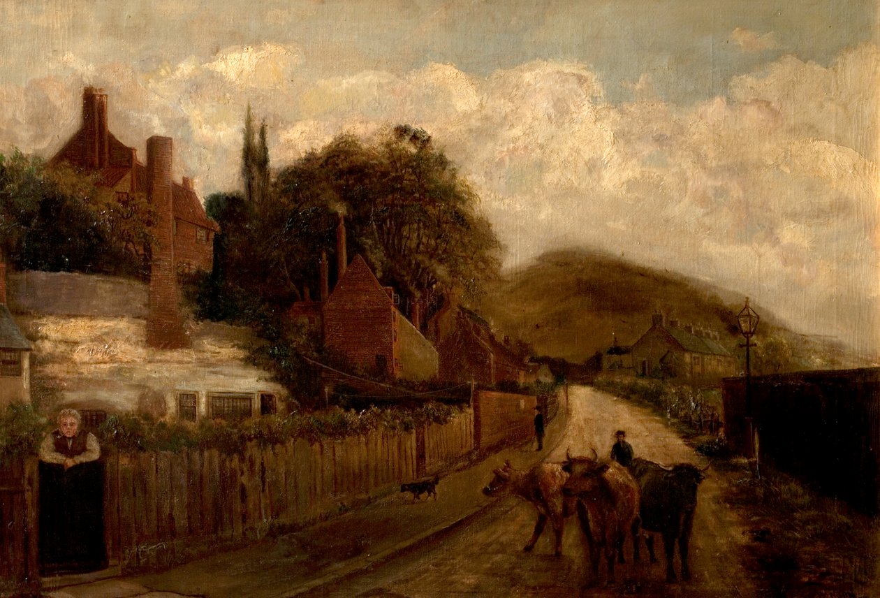 Niedzielny Ermitaż, Nottingham, 1887 autorstwa G.S. Stevenson
