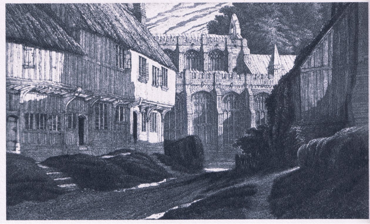 Wspomnienie Clavering Essex (kolor lito) autorstwa G. L. Grigg