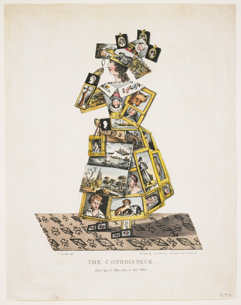 Koneser, 1830 autorstwa G. Spratt