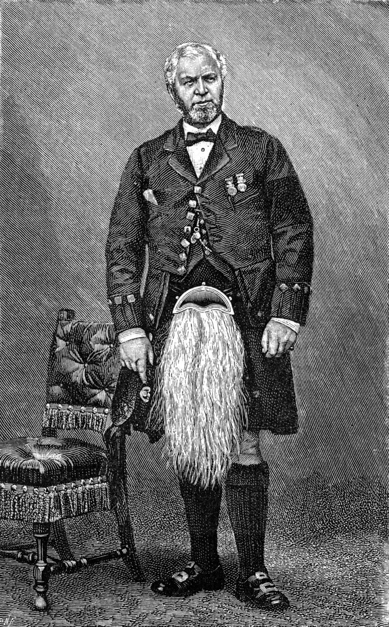 John Brown, osobisty asystent królowej Wiktorii, 1900. autorstwa G. W. Wilson and Company