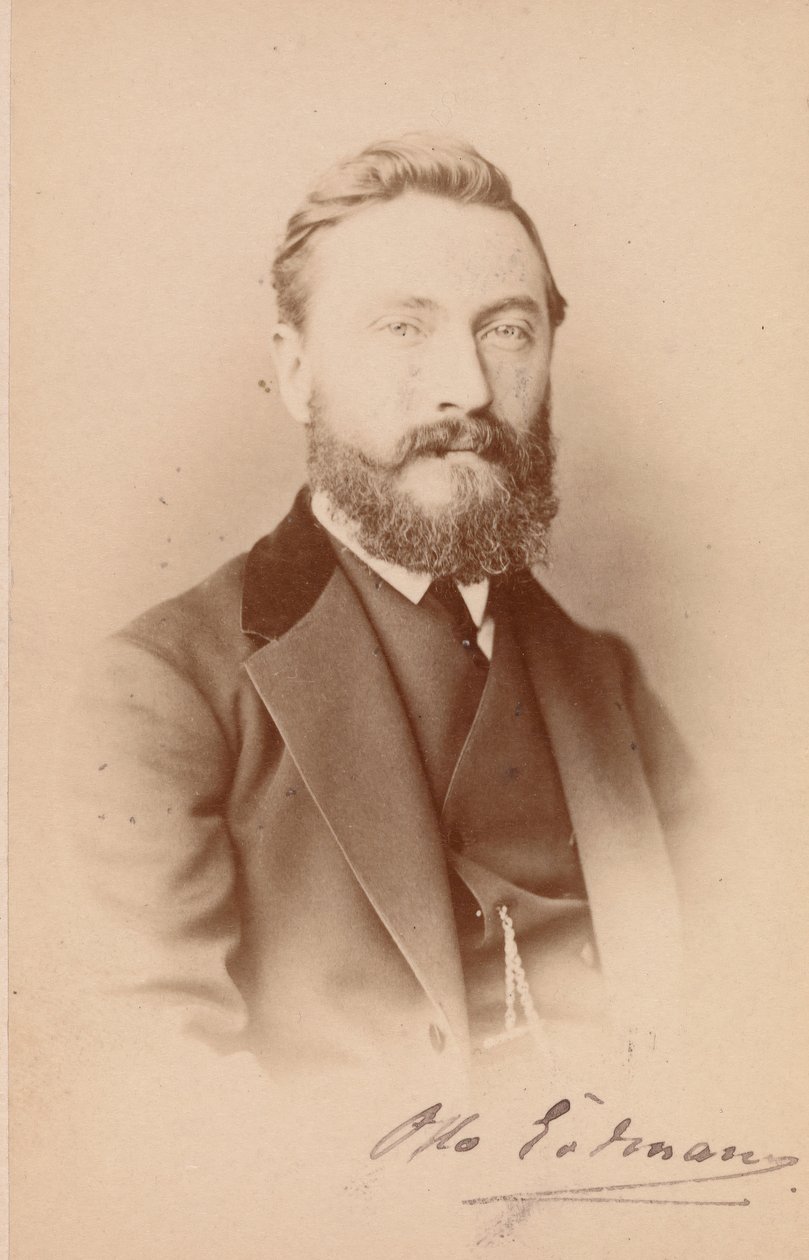 [Otto Wilhelm Eduard Erdmann], lata 60. XIX wieku. autorstwa G. and A. Overbeck