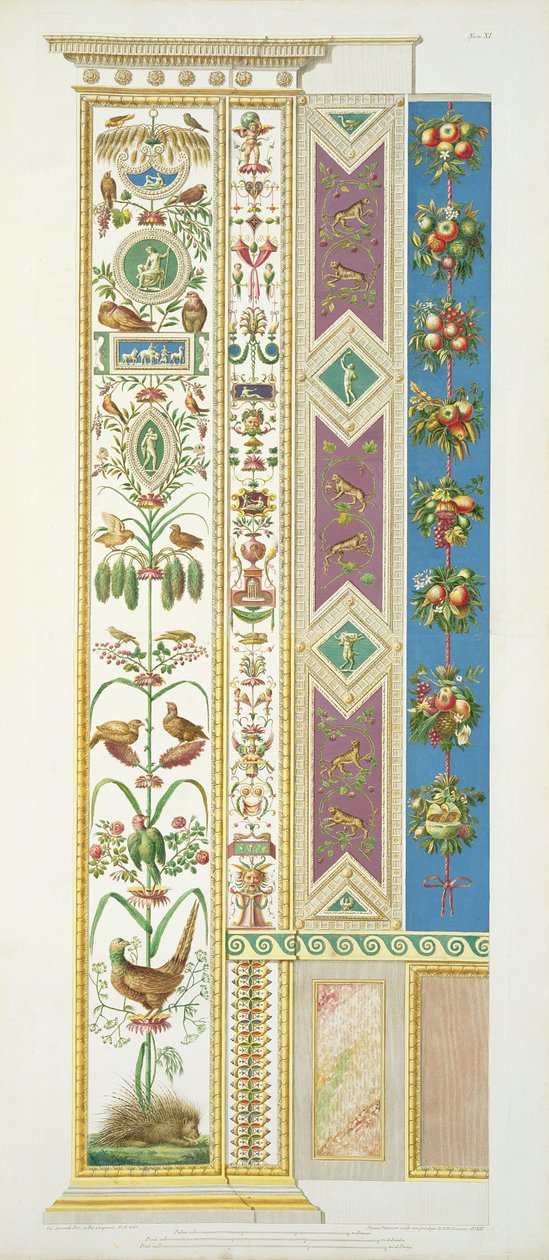 Panel z Loggii Rafaela w Watykanie, z 
