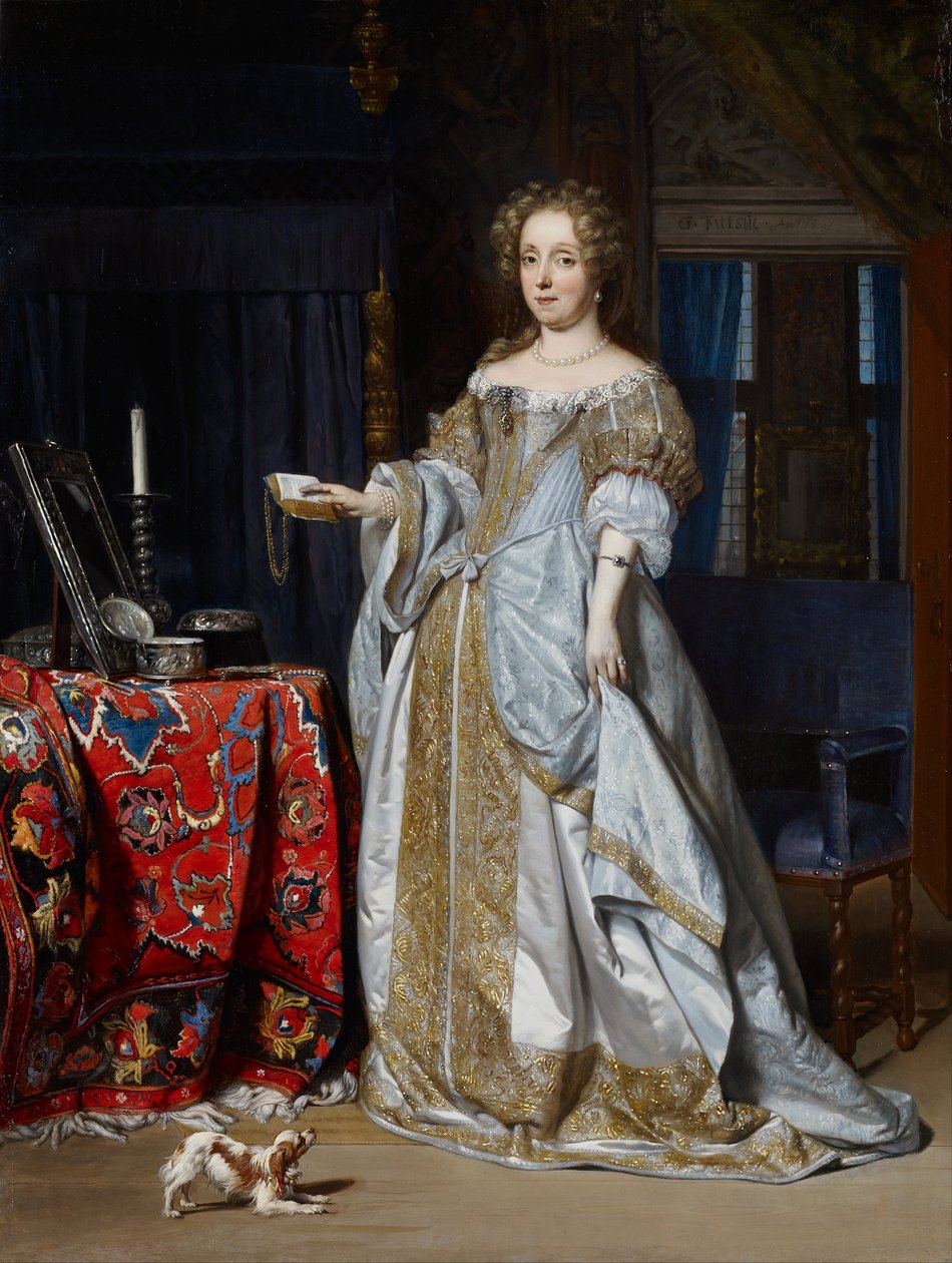 Portret damy autorstwa Gabriel Metsu