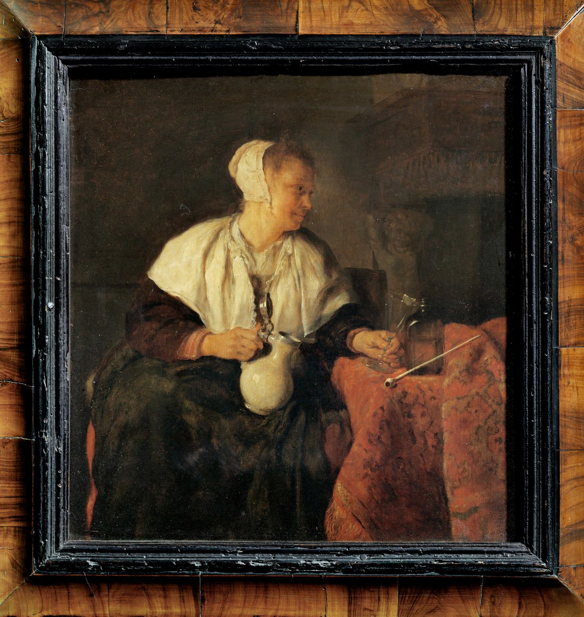 La riboteuse - kobieta pijak ... autorstwa Gabriel (attr. to) Metsu