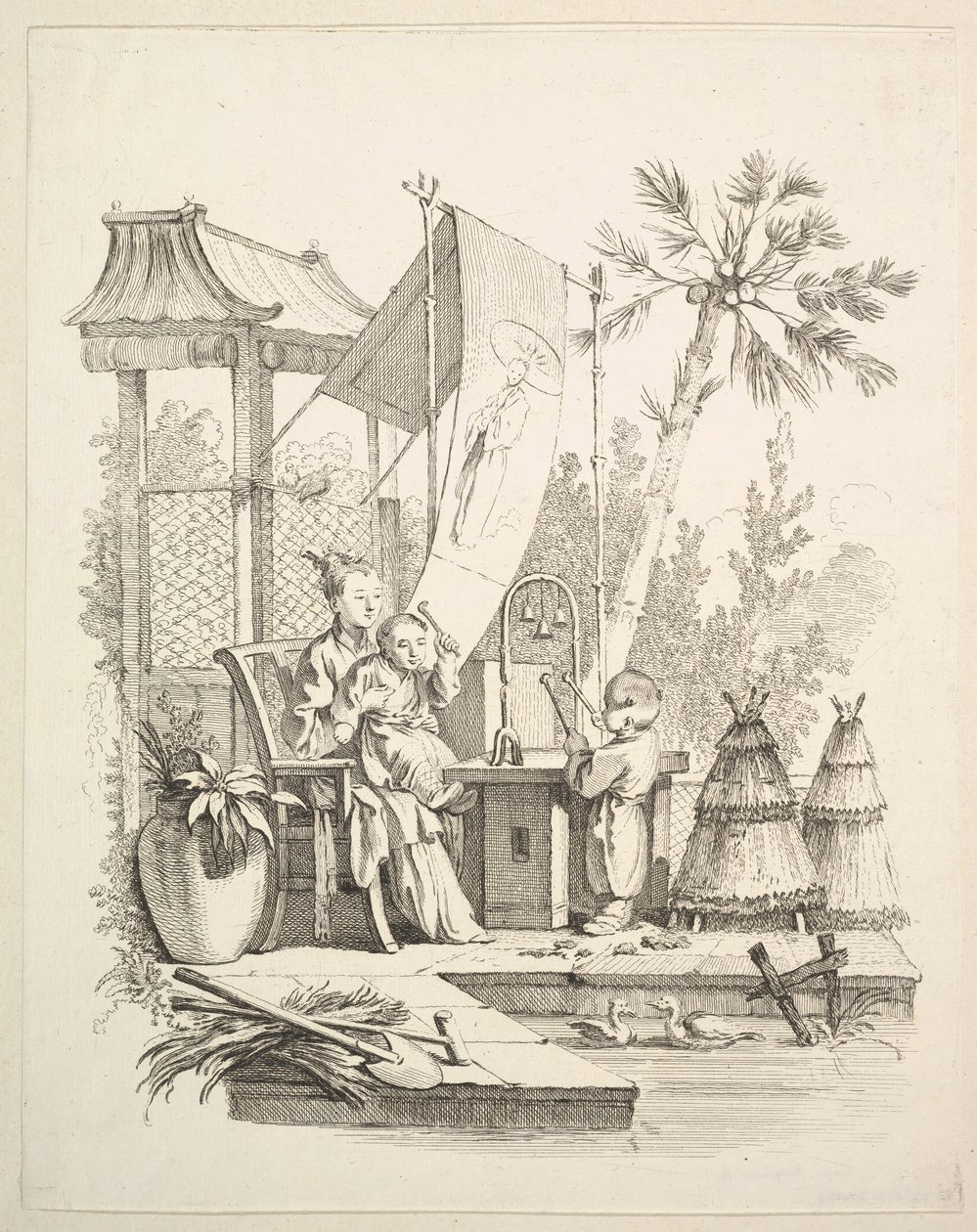 Dzwony, ok. 1742. autorstwa Gabriel Huquier