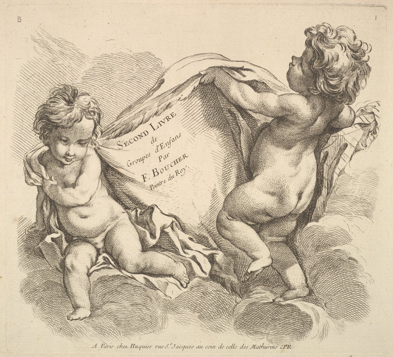 Frontyspis, 1738-45. autorstwa Gabriel Huquier