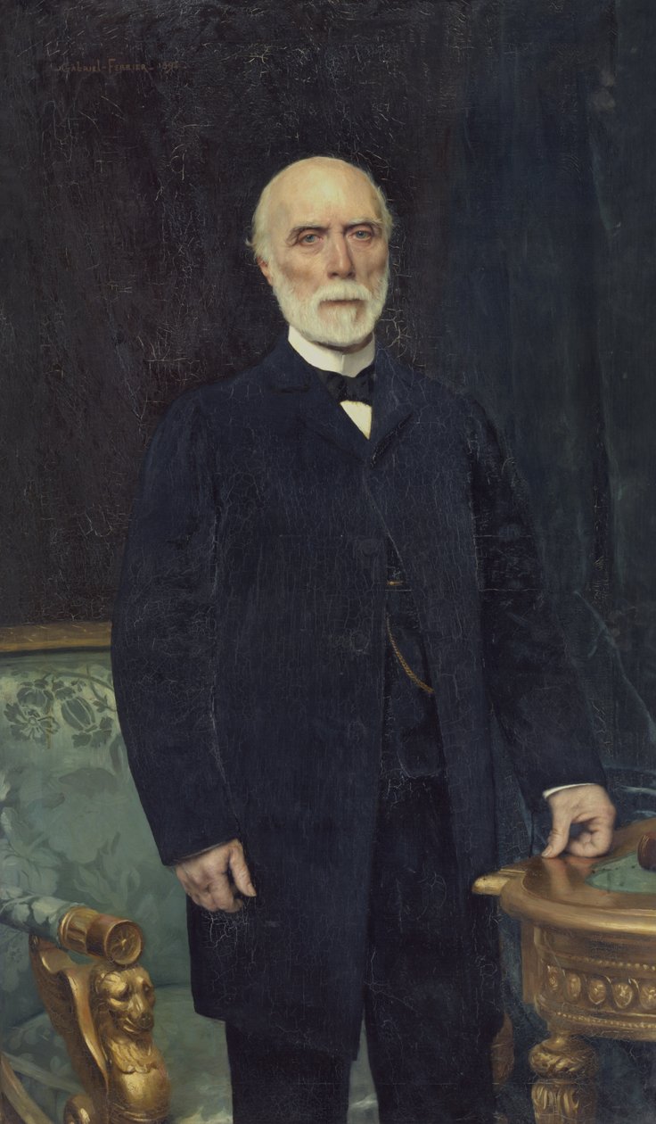 Charles-Louis de Saulces de Freycinet (1828-1923) 1894 autorstwa Gabriel Joseph Marie Augustin Ferrier