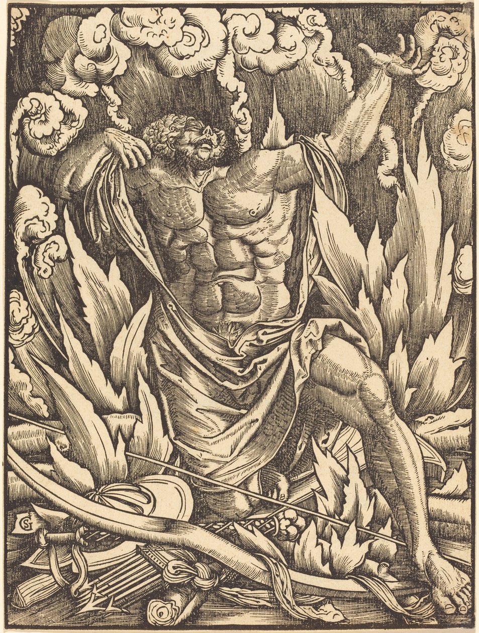 Śmierć Herkulesa autorstwa Gabriel Salmon