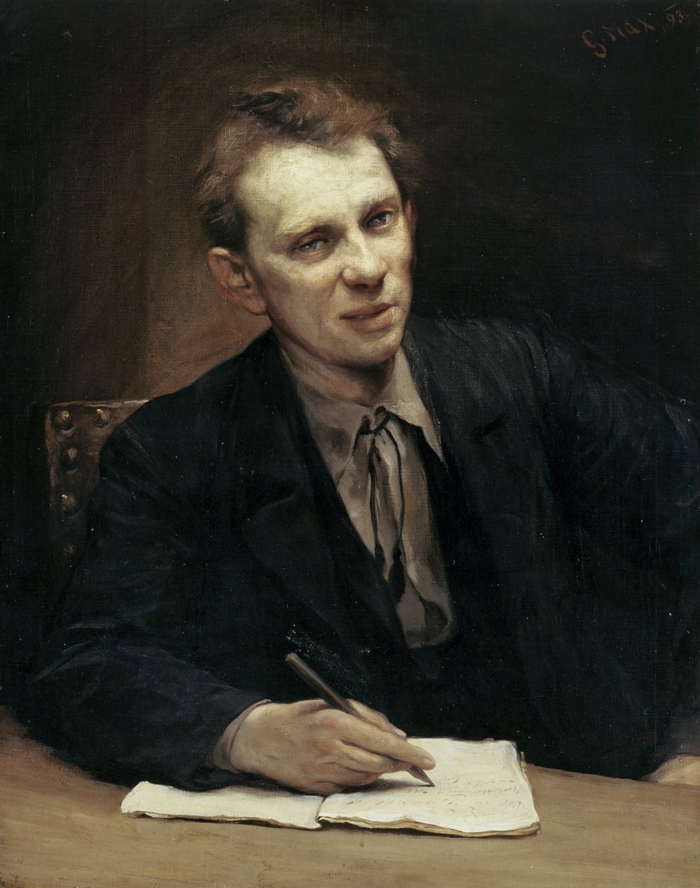Aktor sądowy Alois Wohlmuth autorstwa Gabriel von Max