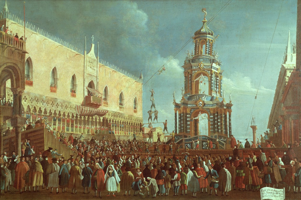 Święto, Plac św. Marka autorstwa Gabriele Bella
