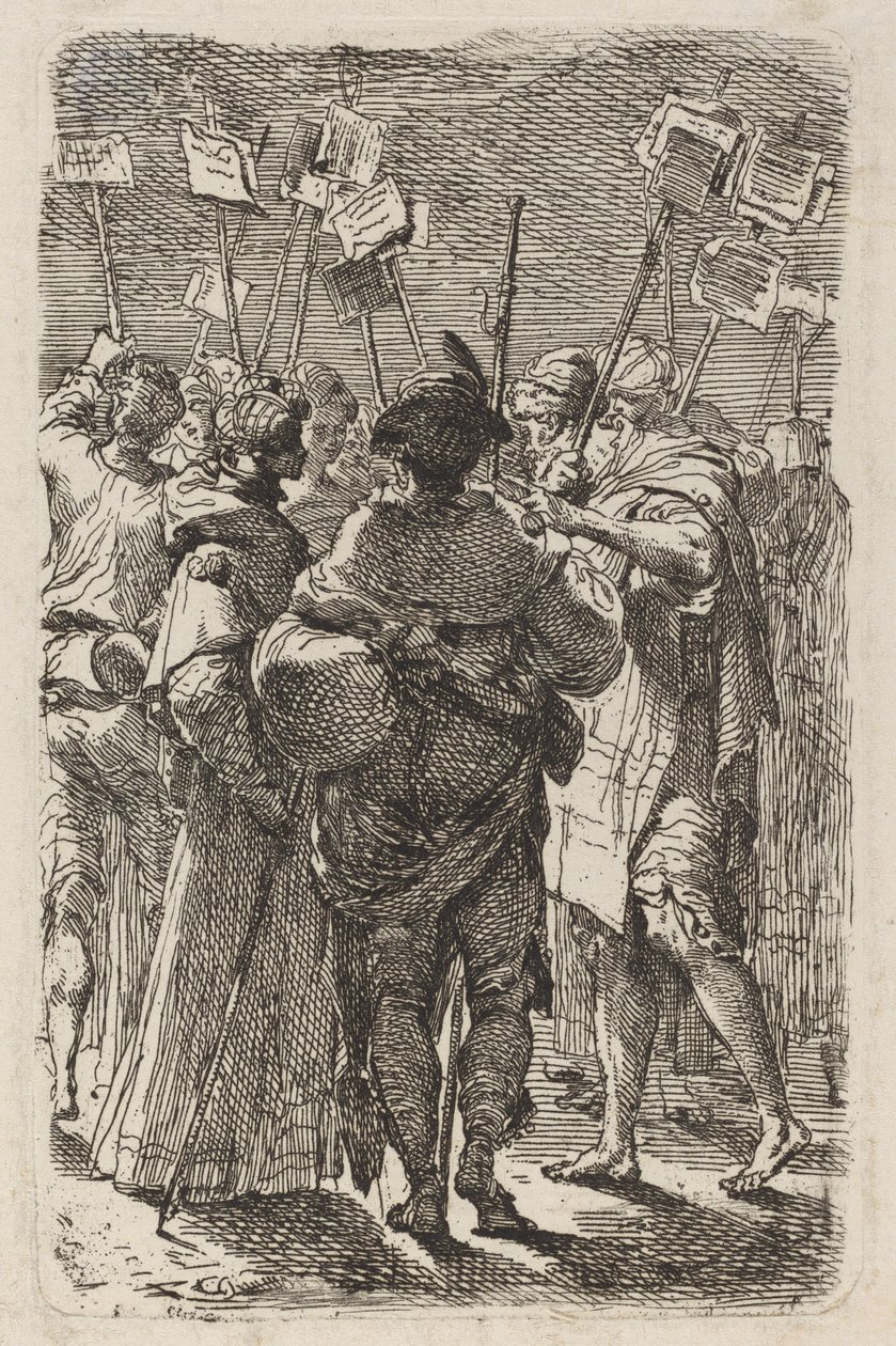 Pielgrzymi autorstwa Gaetano Gandolfi