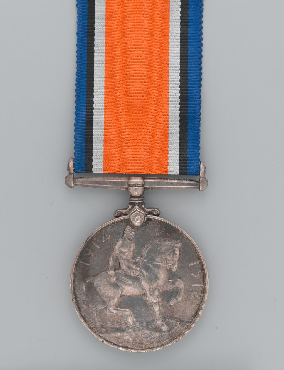 Brytyjski Medal Wojenny 1914-20 przyznany szeregowi Andreya autorstwa Gaetano Matteo Monti