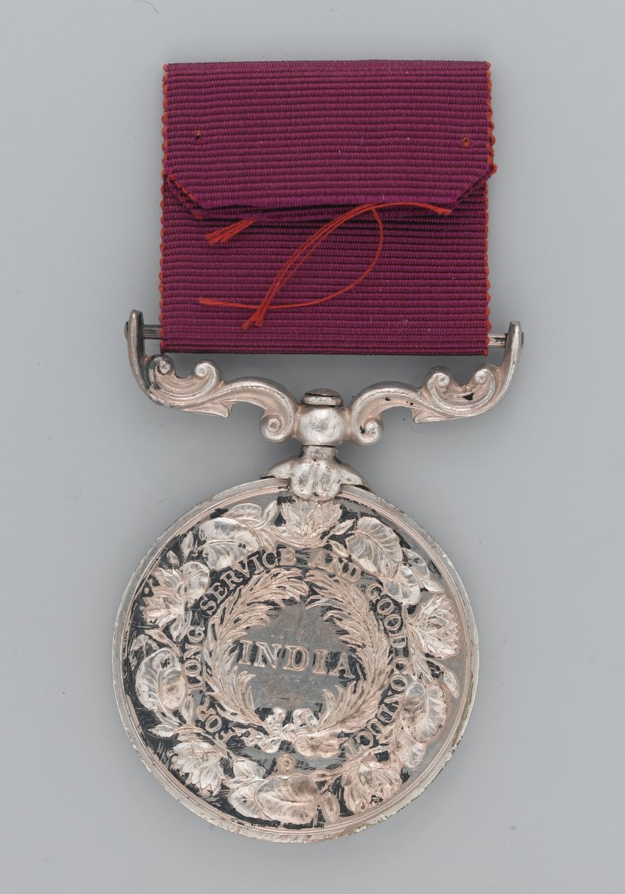 Medal za Długoletnią Służbę i Dobre Postępowanie, Naik Karam Khan autorstwa Gaetano Matteo Monti