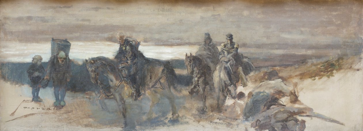 Po Novarze autorstwa Gaetano Previati