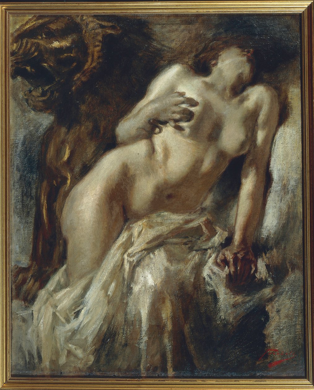 Kleopatra — Gaetano Previati autorstwa Gaetano Previati