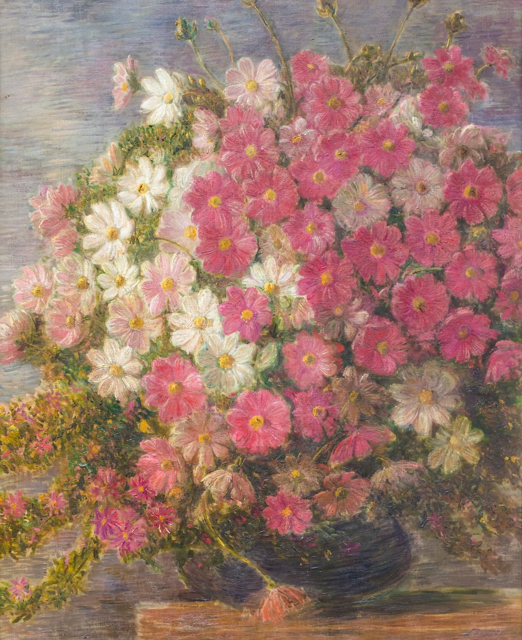 Dalie autorstwa Gaetano Previati