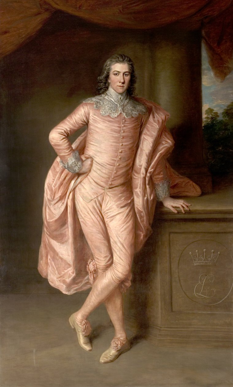 Henry Fiennes Pelham Clinton autorstwa Gainsborough Dupont