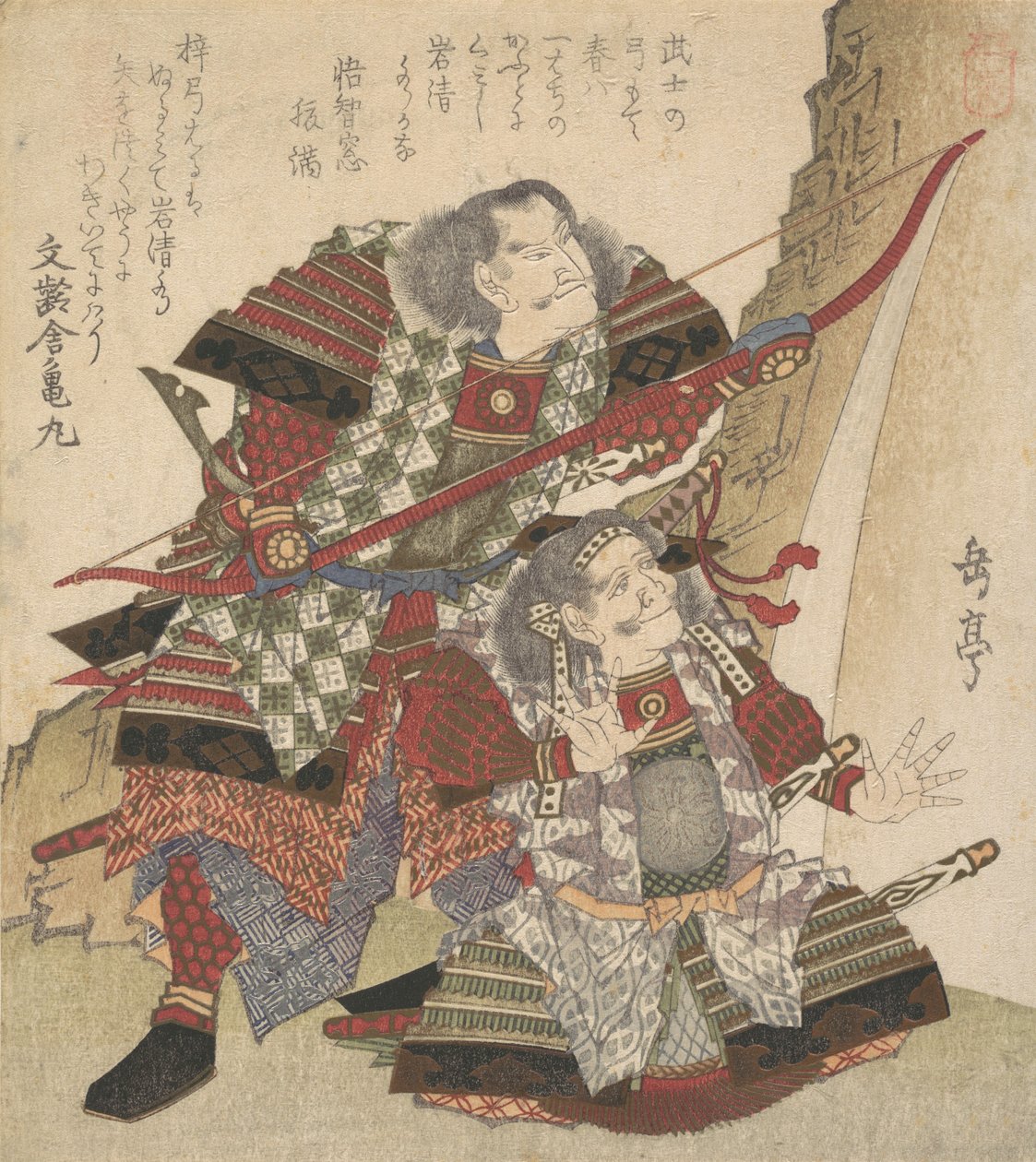 Druk, ca. 1830. autorstwa Gakutei
