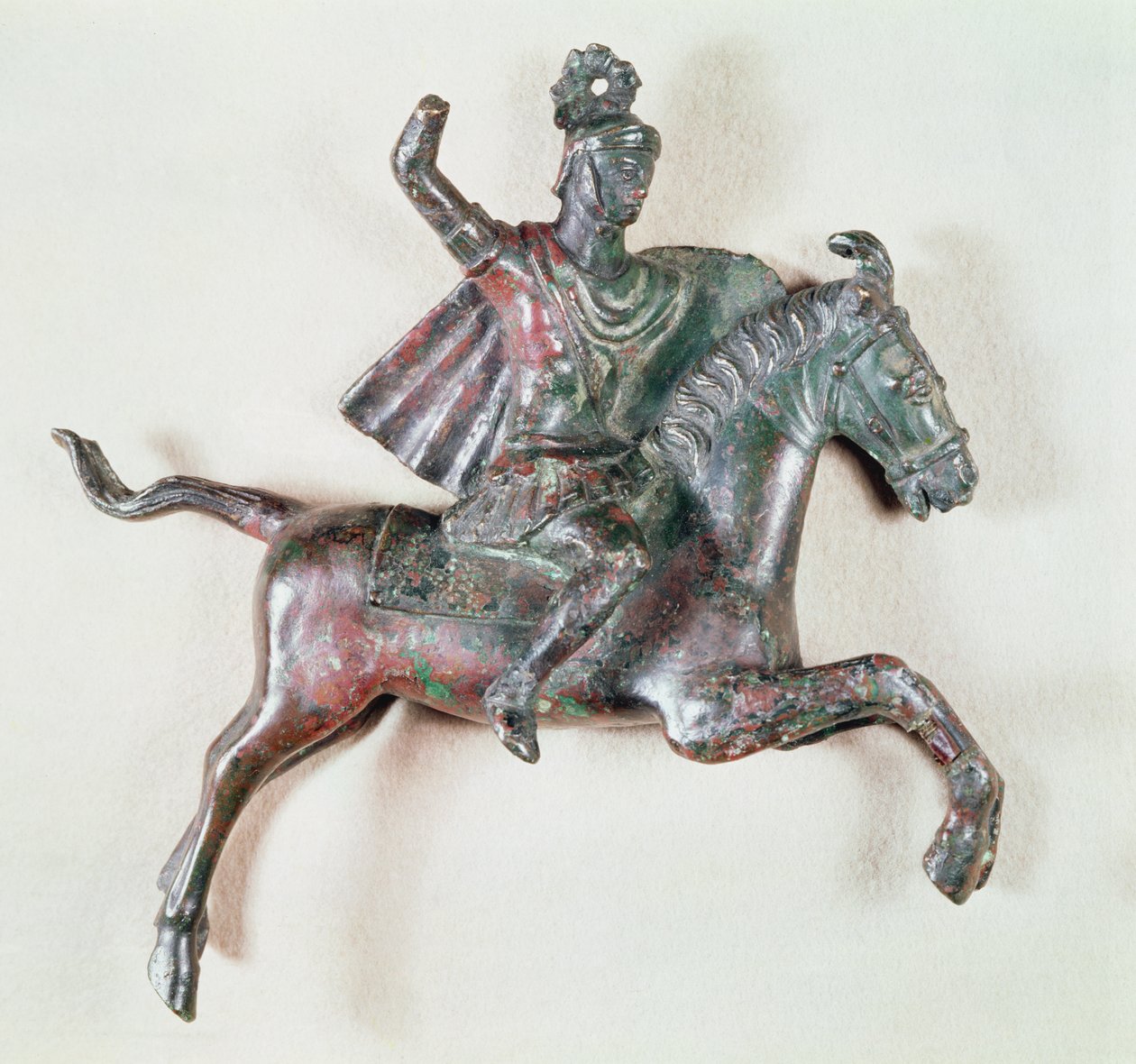 Jeździec (brąz) autorstwa Gallo Roman