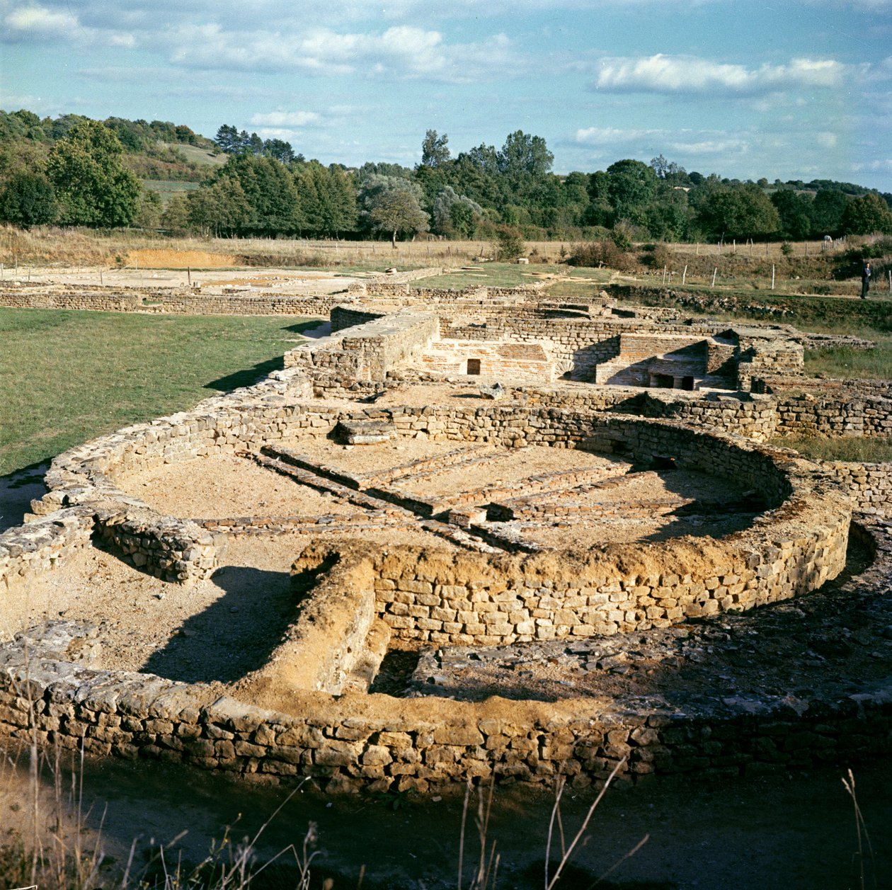 Widok na termy autorstwa Gallo Roman