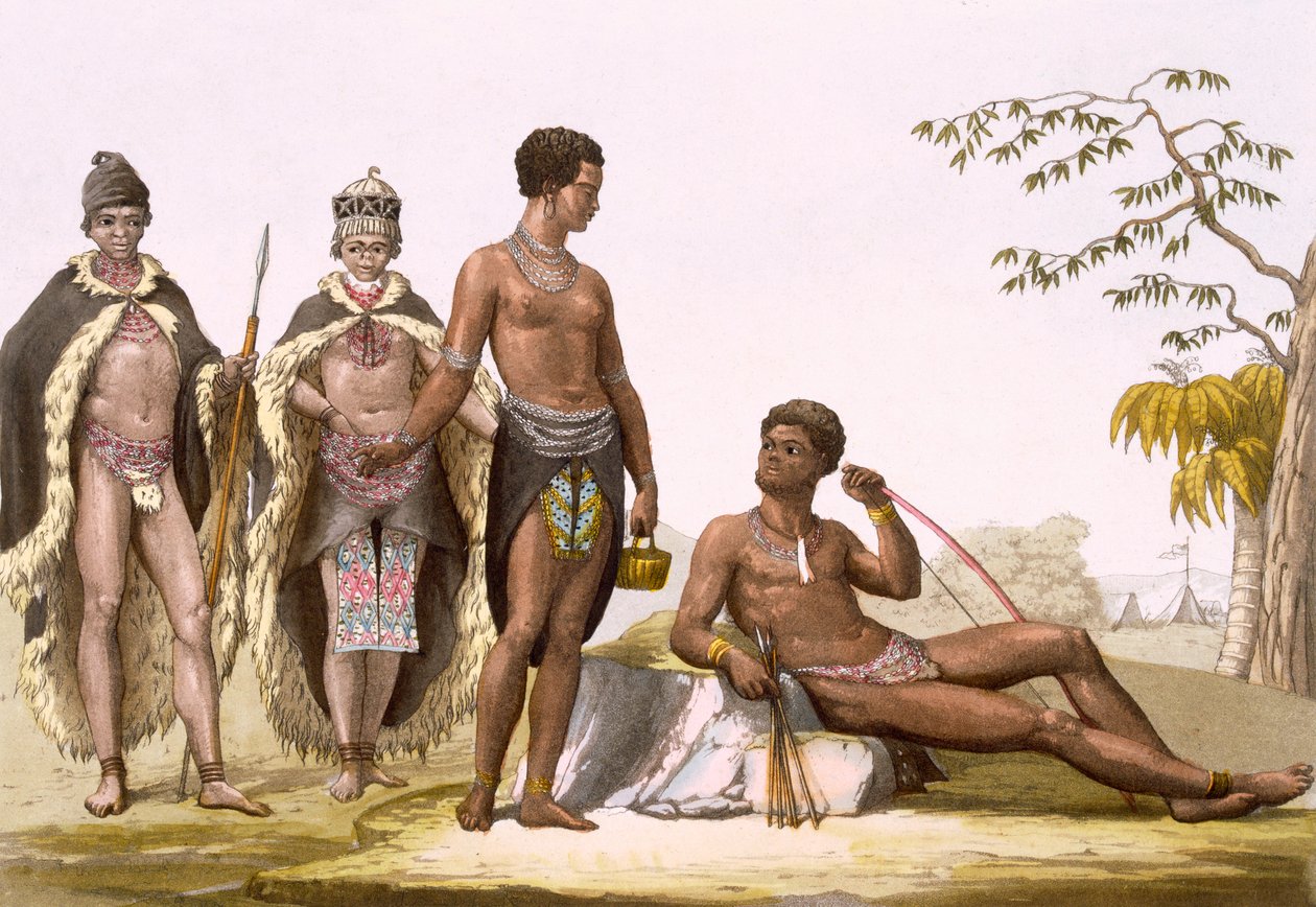 Tom II Gonqui Hotentots z Cape, c1820-39. autorstwa Gallo Gallina