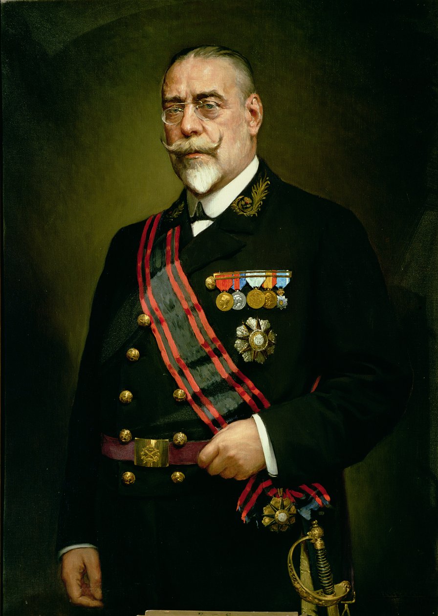 Portret Manuela Allende Salazara (1865-1923) (olej na płótnie) autorstwa Gamoral