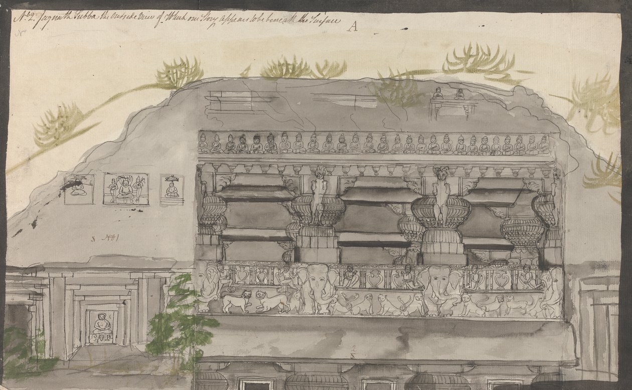 Jagannath Sabha autorstwa Gangaram Chintaman Tambat