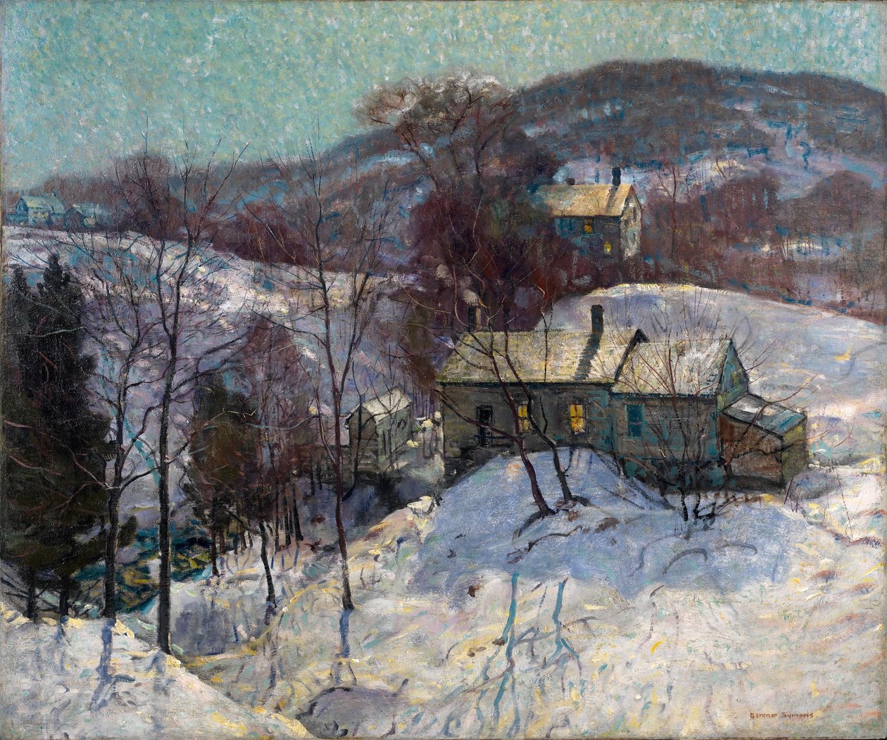 Mieniące się cienie drzew autorstwa Gardner Symons