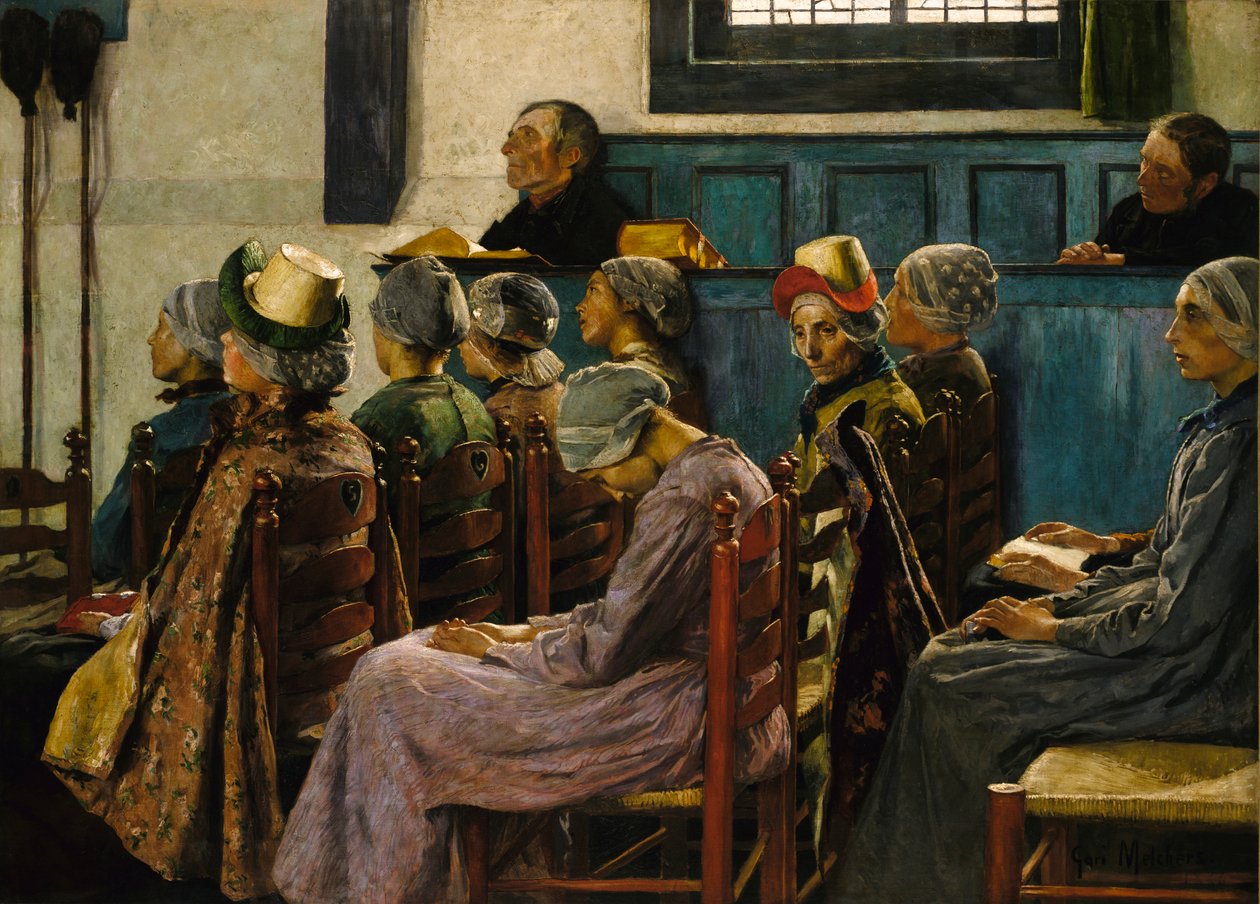 Kazanie autorstwa Gari Melchers