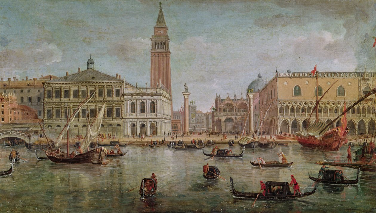 Widok Wenecji, 1719 autorstwa Gaspar van Wittel
