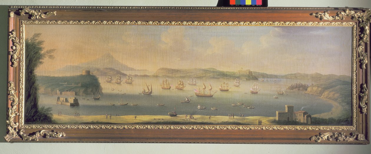 Zatoka Pozzuoli, niedaleko Neapolu autorstwa Gaspar Butler