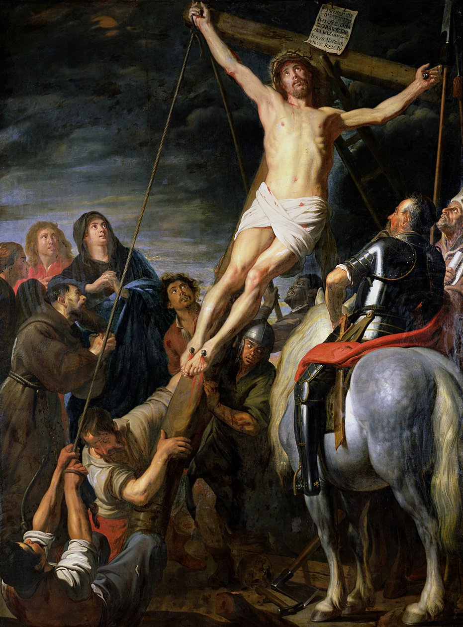 Podniesienie Krzyża, 1631-37 autorstwa Gaspar De Crayer