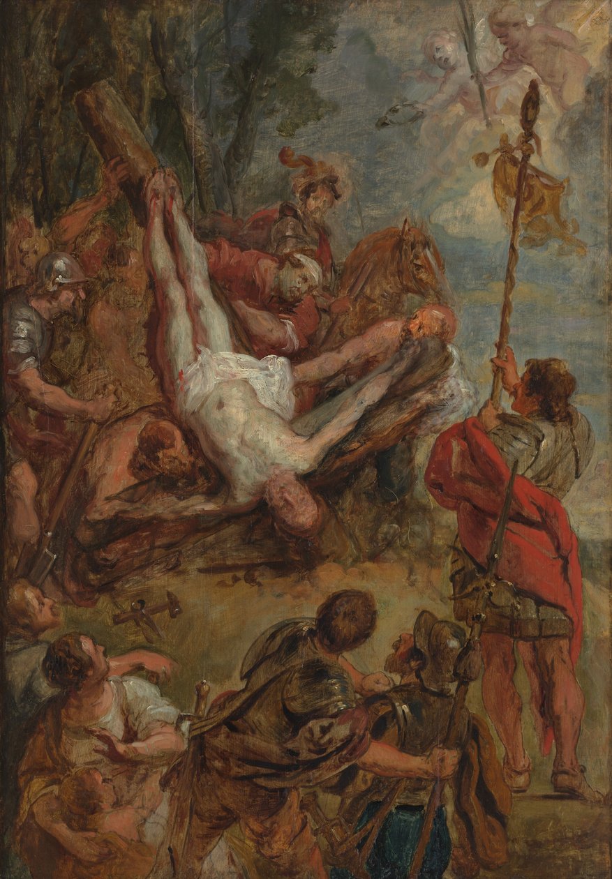 Męczeństwo św. Piotra autorstwa Gaspar De Crayer