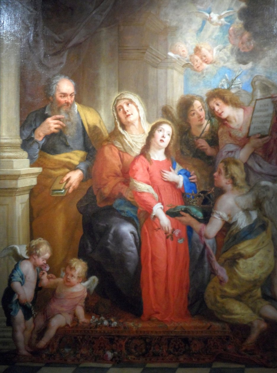 Wprowadzenie Maryi do świątyni autorstwa Gaspar De Crayer