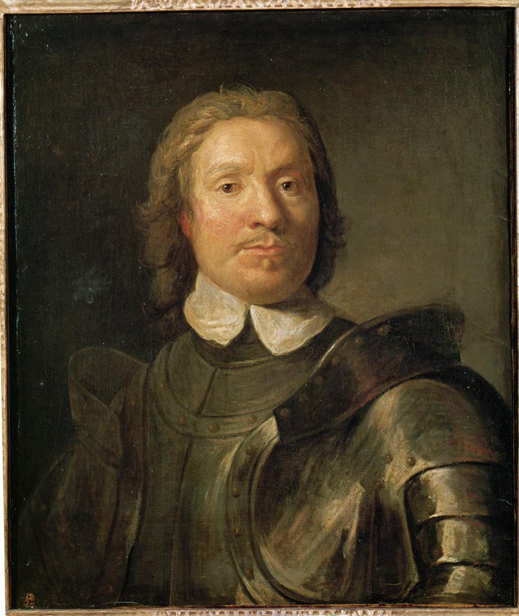 Oliver Cromwell w zbroi ... (obraz na płótnie) autorstwa Gaspar De Crayer