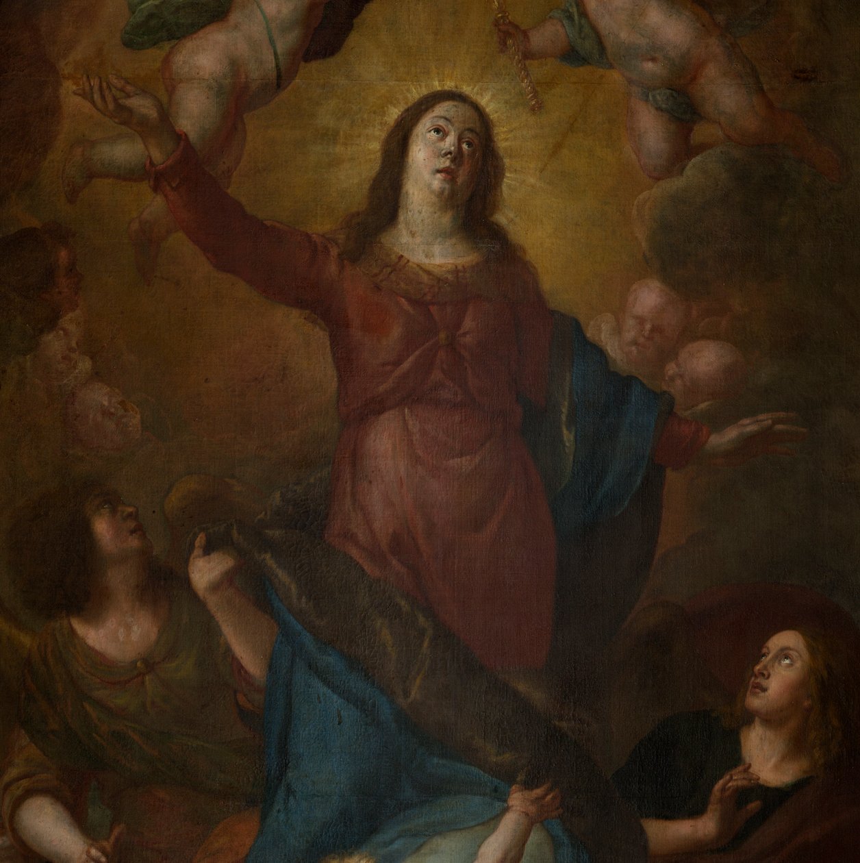 Kościół parafialny (Sint-Walburgakerk). Obraz. Gaspar de Crayer. 1652 autorstwa Gaspar De Crayer