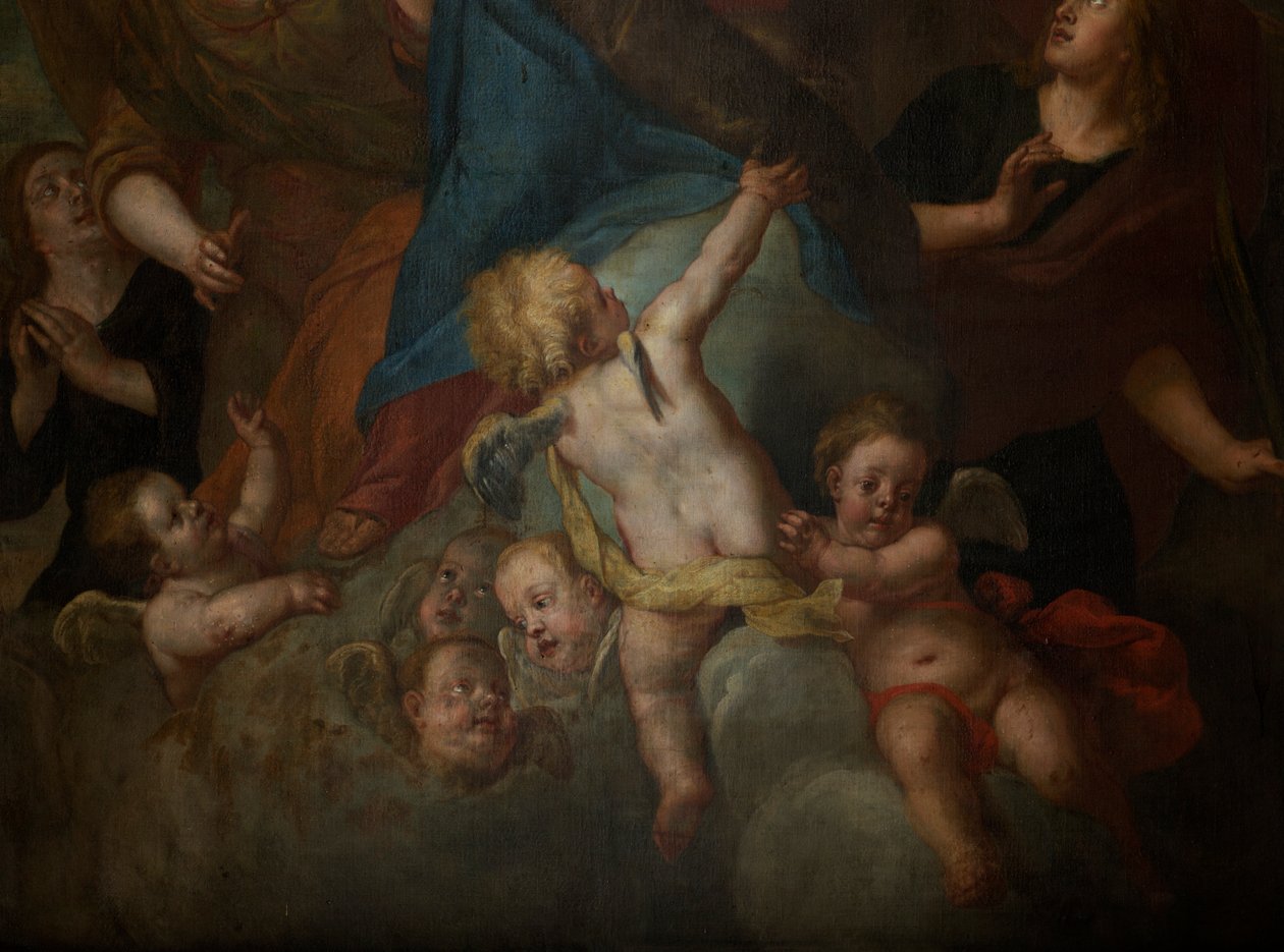 Kościół parafialny (Sint-Walburgakerk). Obraz. Gaspar de Crayer. 1652 autorstwa Gaspar De Crayer