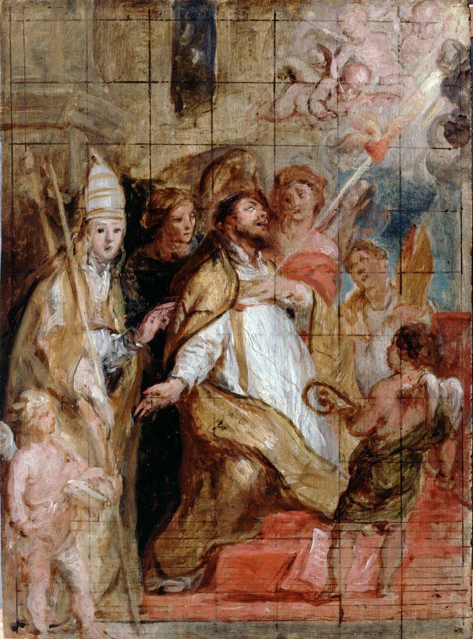 Święty Augustyn w ekstazie autorstwa Gaspar De Crayer
