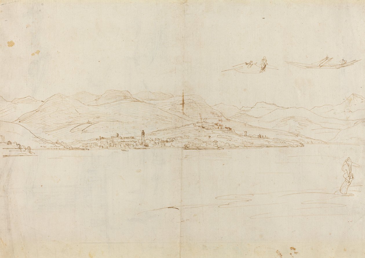 Jezioro Maggiore autorstwa Gaspar van Wittel