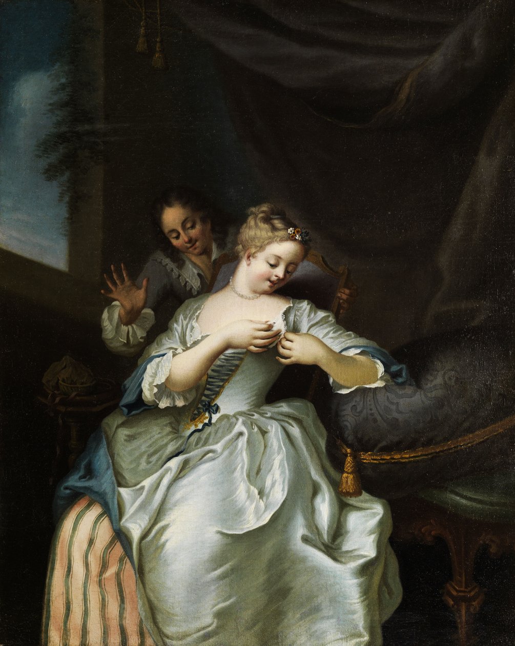 Galante Szene. autorstwa Gaspard Gresly