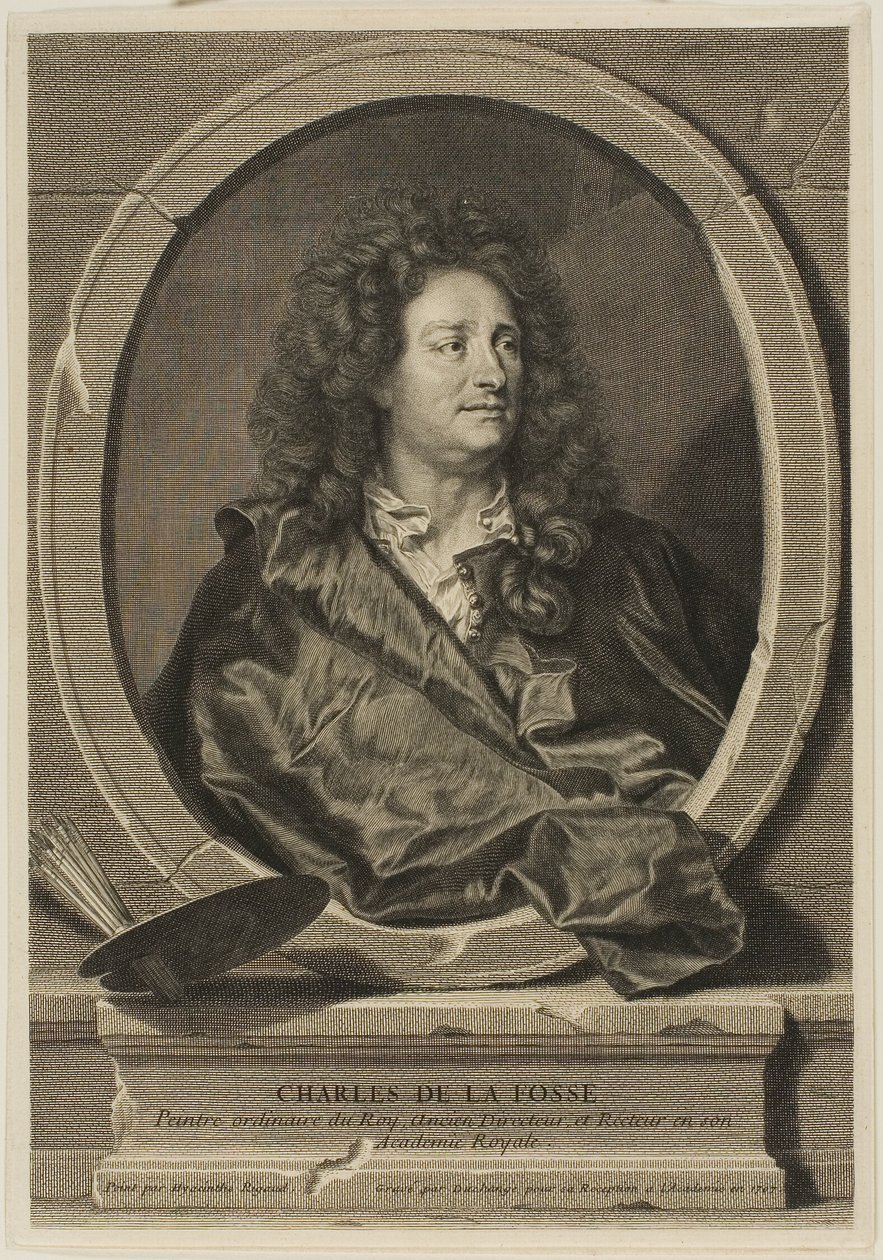 Charles de La Fosse autorstwa Gaspard Duchange