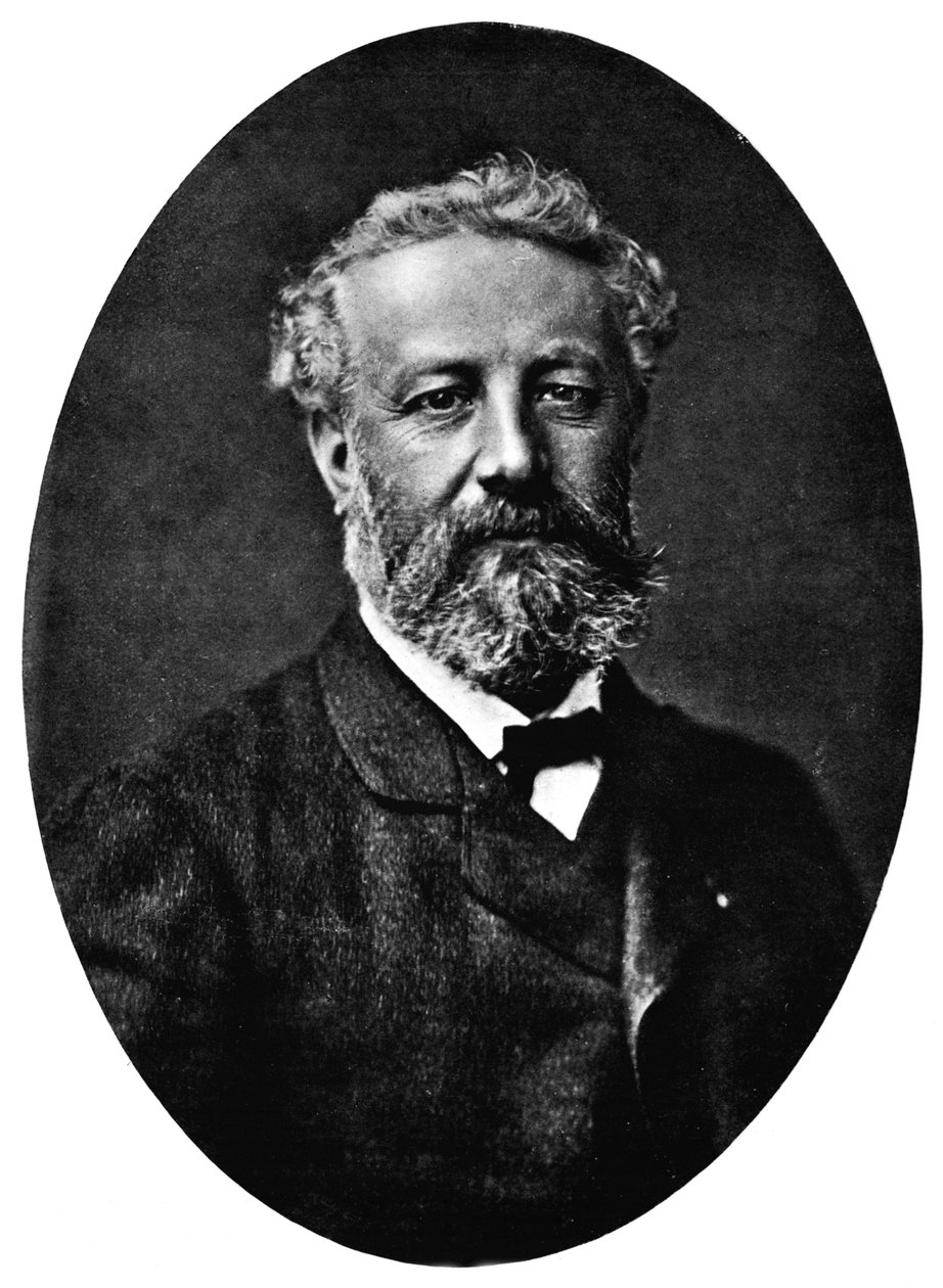Juliusz Verne, c1878, 1912 autorstwa Gaspard Felix Tournachon