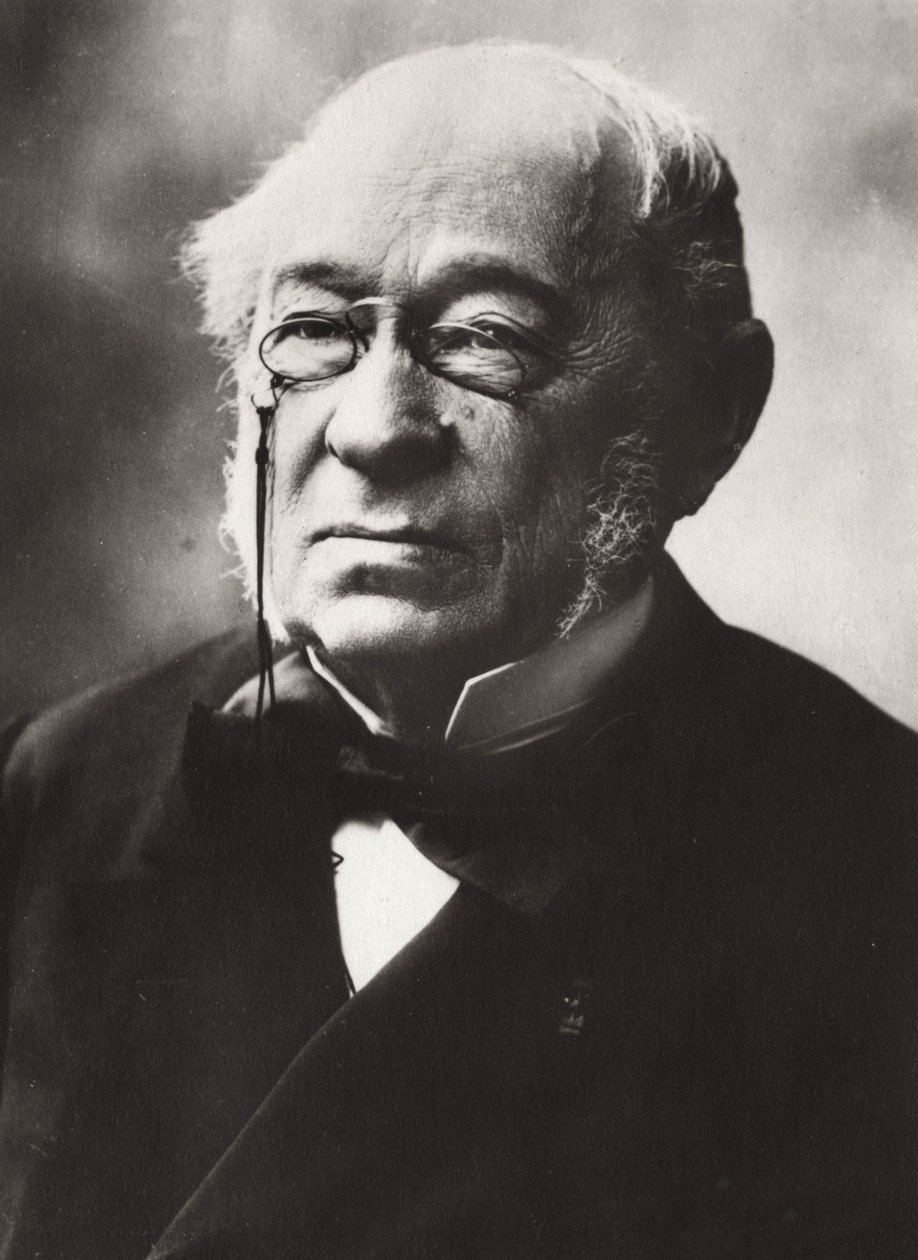Johann Strauss Jr. (1825-1899), muzyk austriacki. przez Nadara. autorstwa Gaspard Felix Tournachon Nadar